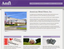 Tablet Screenshot of amfi-usa.com